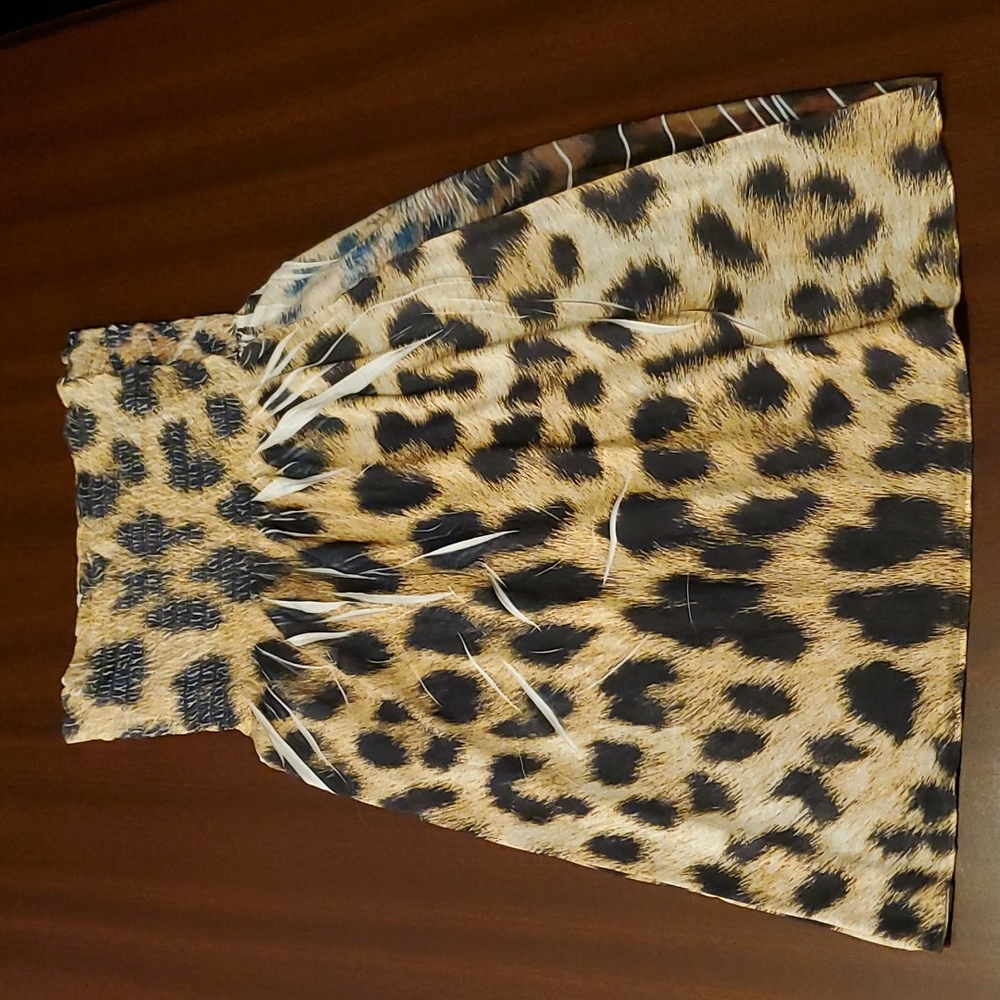 Leopard Print Mini Dress - Picture 2 of 3